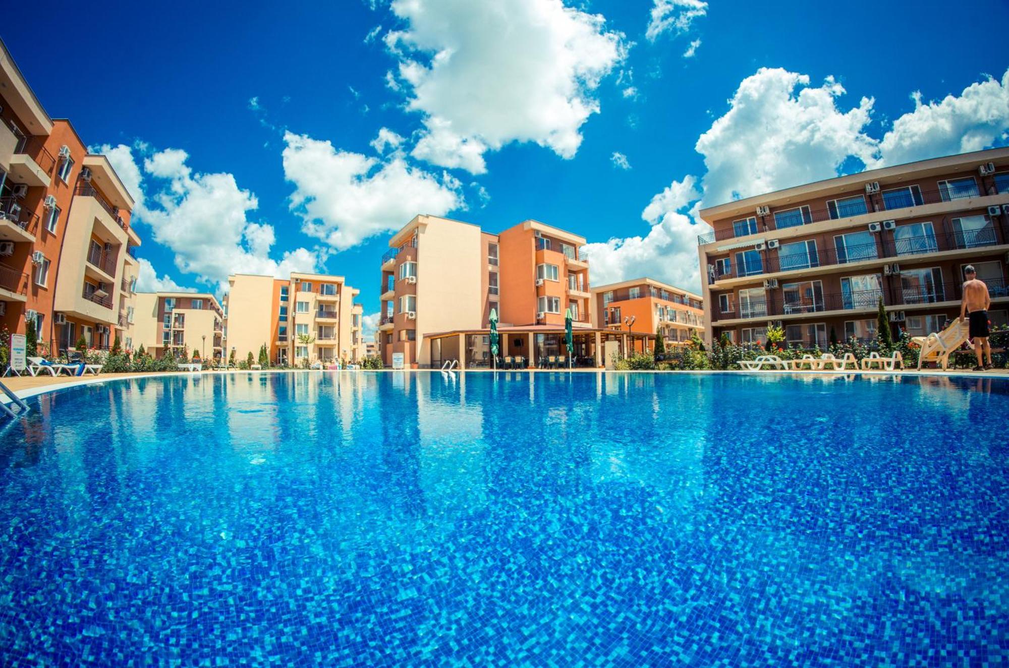 Waterpark Fort Apartments Slantschew brjag Exterior foto