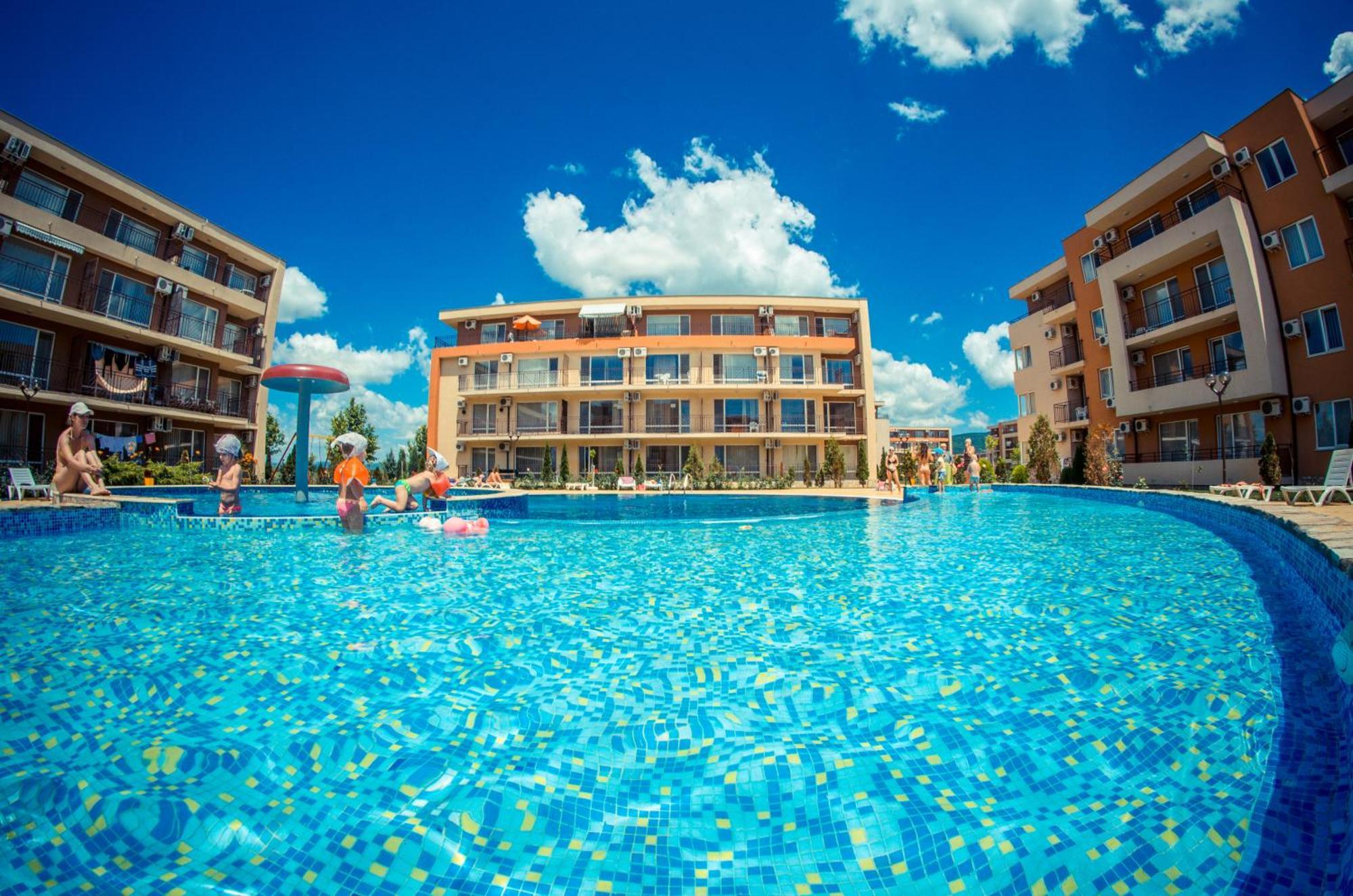Waterpark Fort Apartments Slantschew brjag Exterior foto