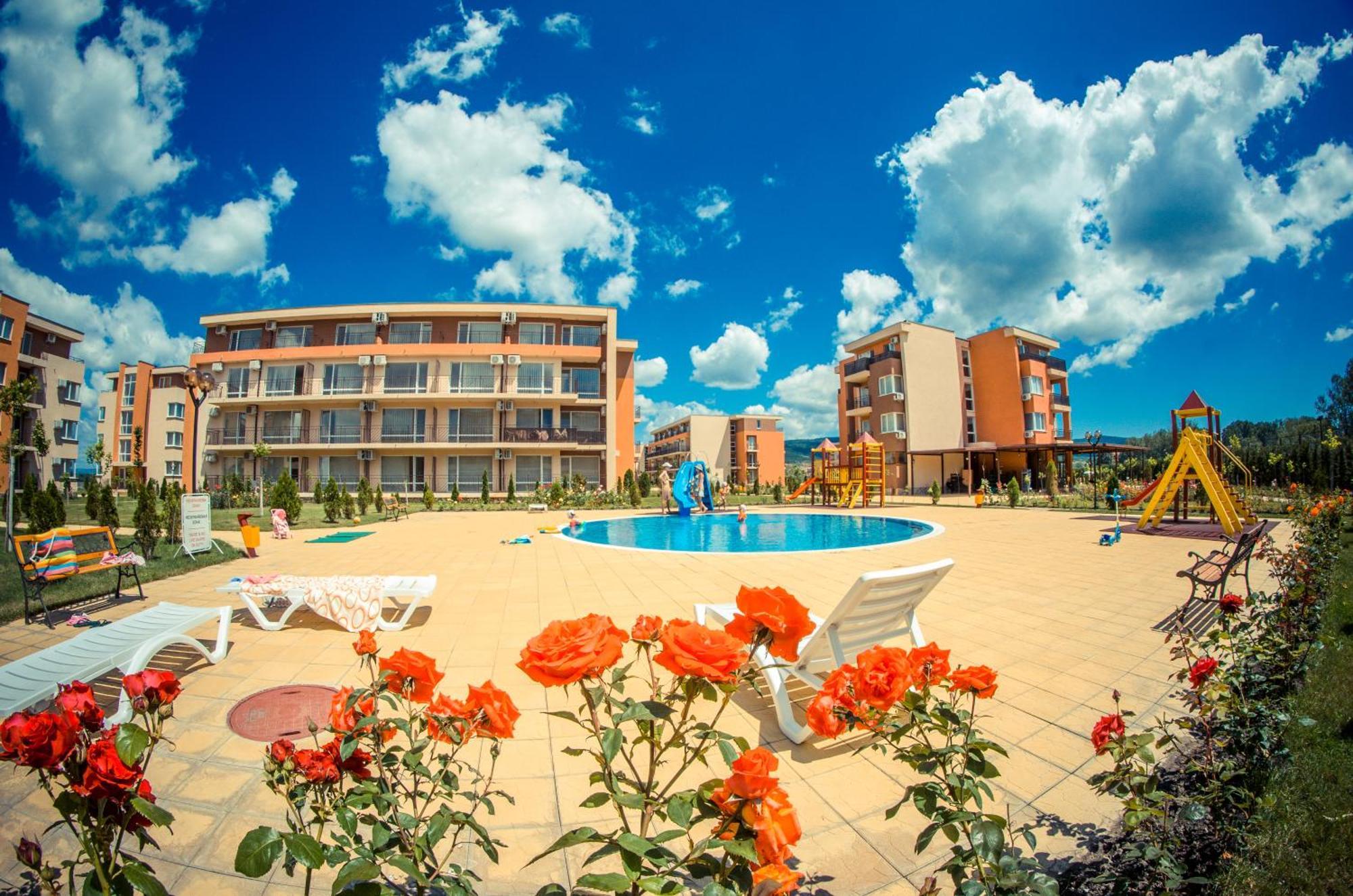 Waterpark Fort Apartments Slantschew brjag Exterior foto